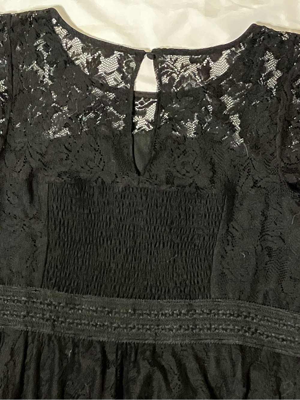 Torrid Black Lace Fit-and-Flare Dress size 16/18 - Picture 3 of 6